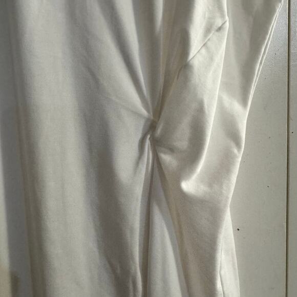 Athleta Radiate Twist Tank Top White Activewear Lightweight Size Large - Picture 4 of 5